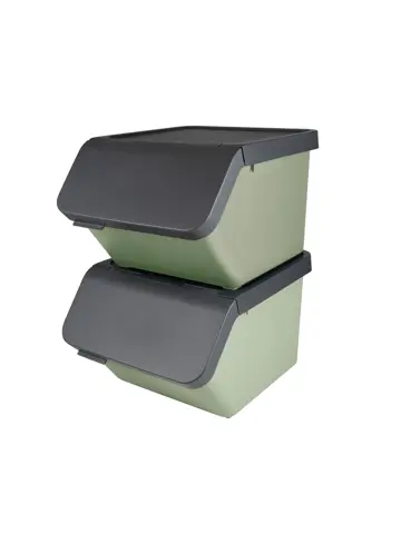 Sigma home - Prullenbak + deksel 45L - 2-dlg