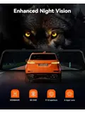 G850 Pro 4K Wifi GPS 64gb Mirror dashcam