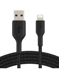 Belkin Lightning naar USB kabel Gevlochten