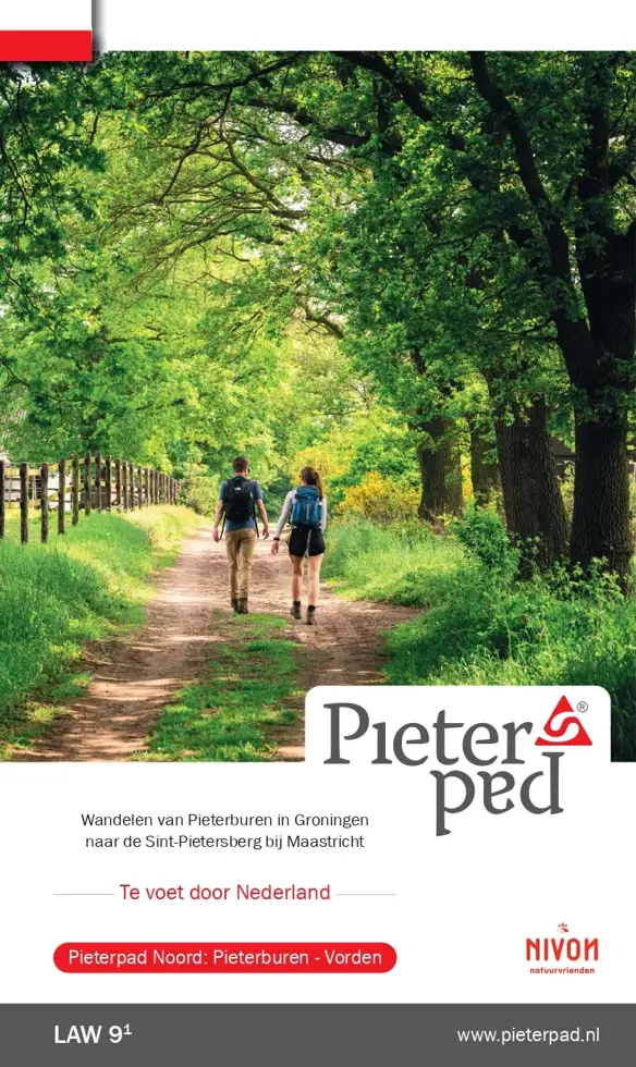 Wandelgids LAW 9-1 Pieterpad Noord (deel 1)