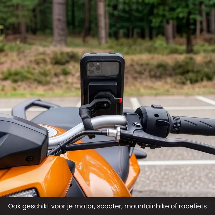 Telefoonhouder Fiets met Powerbank 5000 mAh