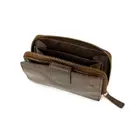 Loet - Ritsportemonnee - Leer - 6 pasjes