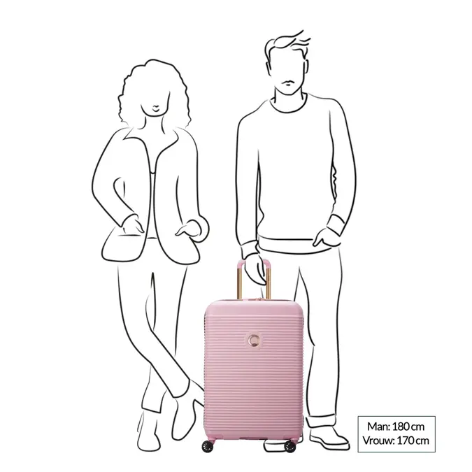 Delsey Freestyle koffer / 70 L