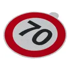 Snelheidssticker 70 - ANWB