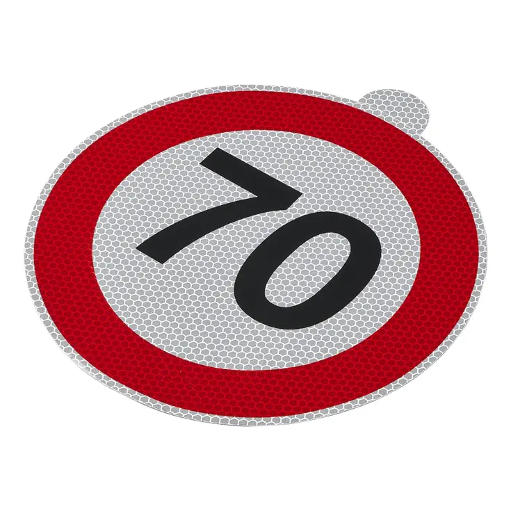 Snelheidssticker 70 - ANWB