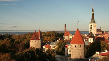 estland_harjumaa_tallinn_uitzicht_sint-olafkerk_torens_virupoort_shutterstock_