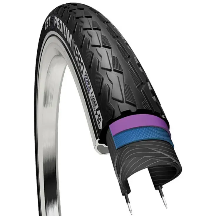 Buitenband Xpedium Pro 28x1.75 - zwart - reflectie