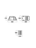 Caravan 12 Dural - familie tent - 5 persoons