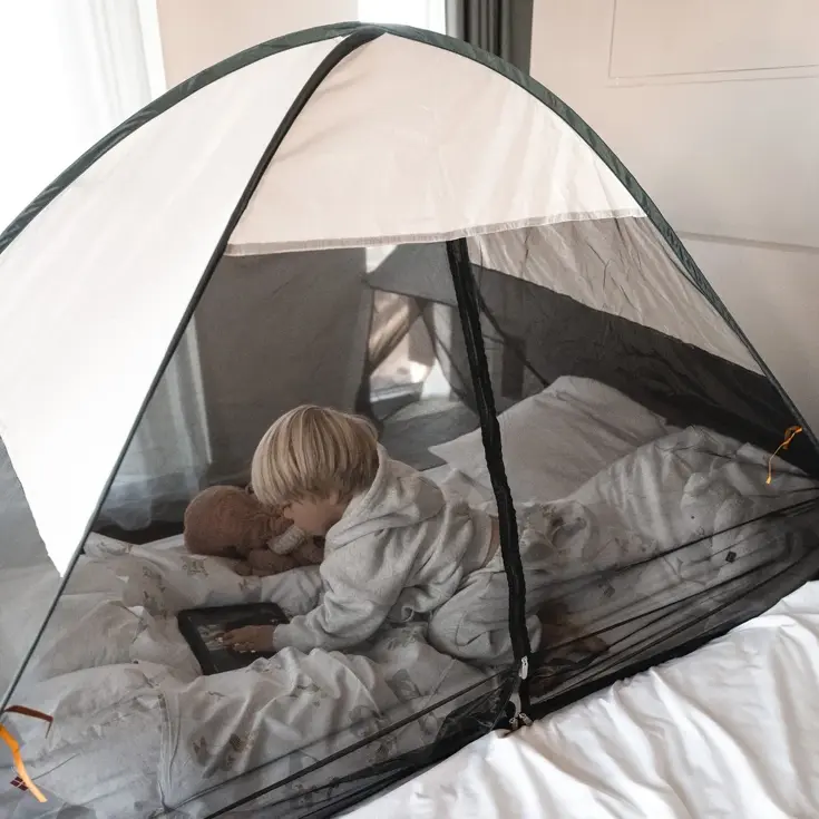 Luxe Bedtent Pop Up klamboe - 1mm gaas