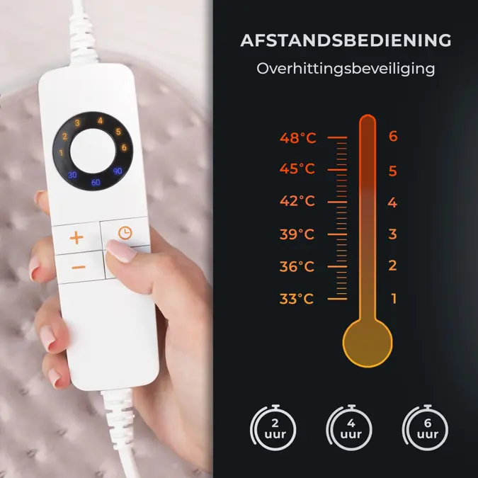 STAUS&BACH 2 Persoons elektrische onderdeken
