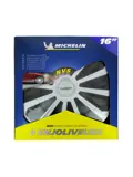 Michelin Wieldoppen 16"- zwart/zilver 4 stuks