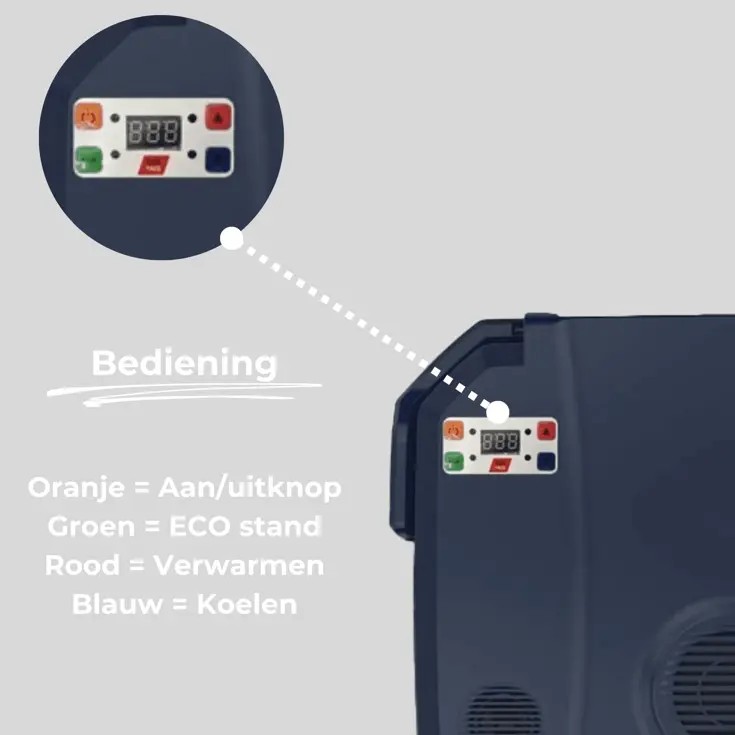Luvego - Elektrische Koelbox 32L - Met Bluetooth
