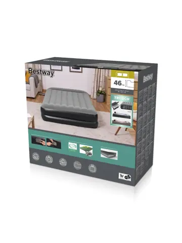 Luchtbed - Bestway - 2P - 152x203 cm + pomp