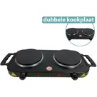 Deski Dubbele elektrische kookplaat