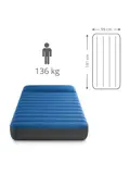 Luchtbed - Intex - 1P - 99x191 cm + Pomp