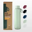 FLASKE 600ML  RVS Drinkfles