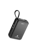 Powerbank 20.000 mAh met ingebouwde kabels