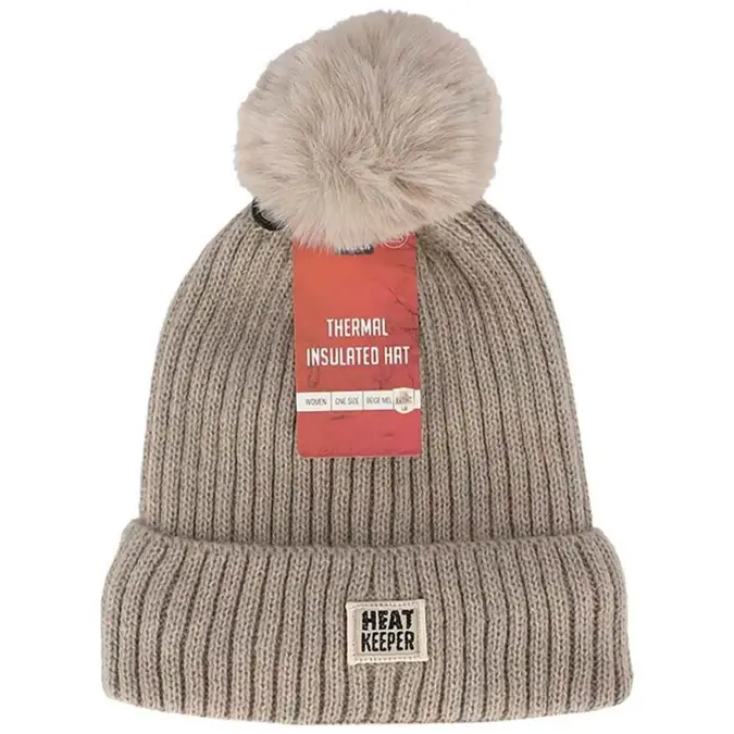 Heatkeeper - Dames - Met Pompon - Muts