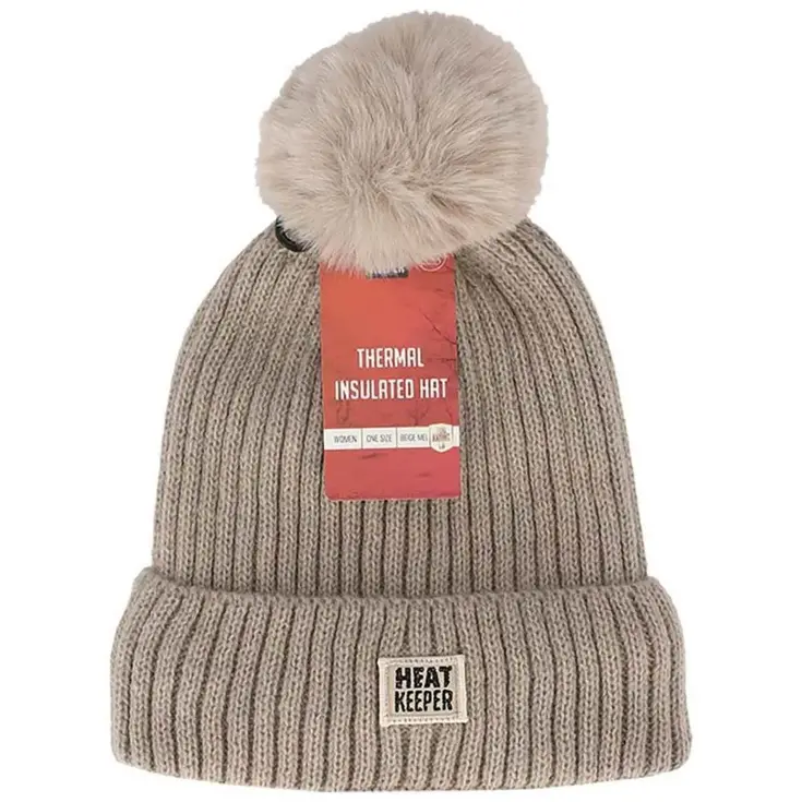 Dames - Met Pompon - Muts