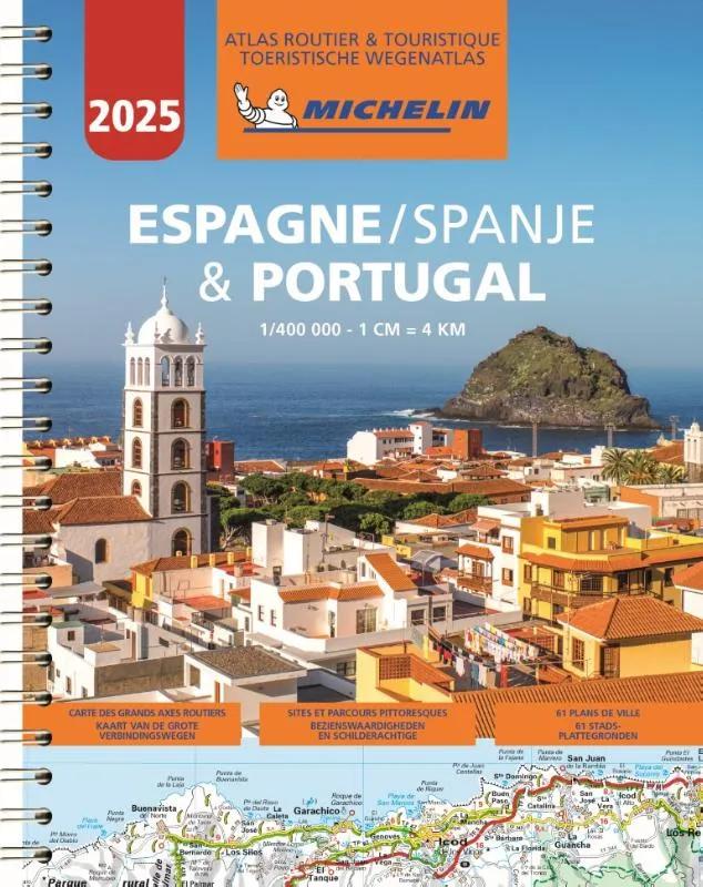 Michelin  wegenatlas 22460 Spanje, Portugal 2025 main product image