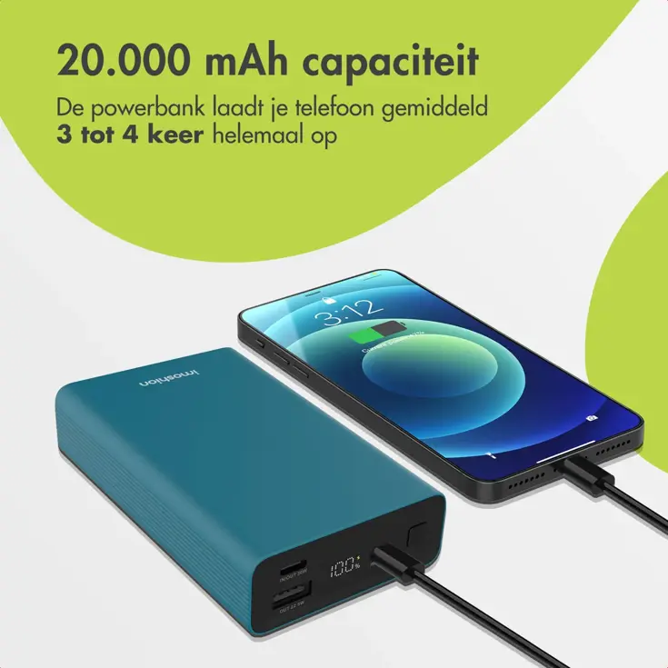 Mini Powerbank 20.000 mAh