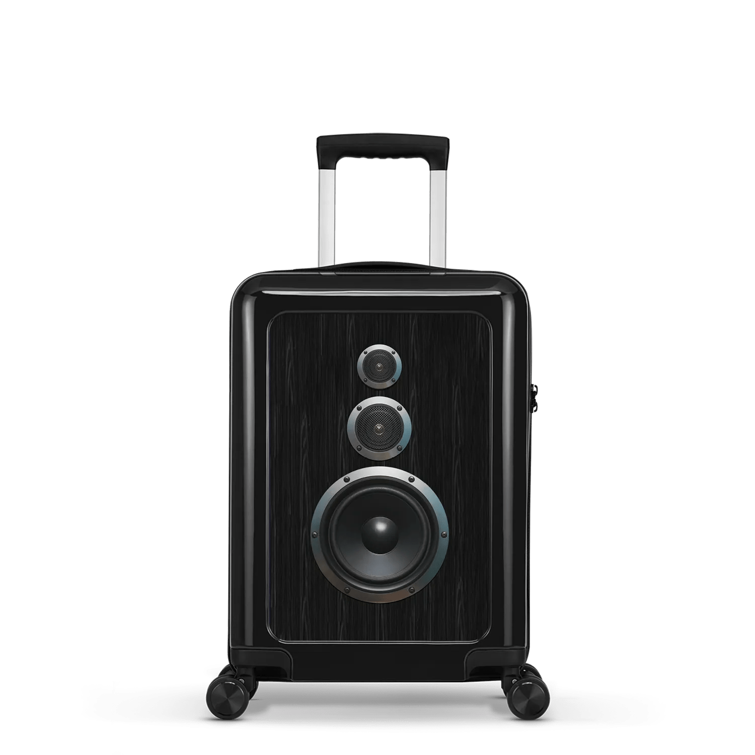 Stickercase  Boombox  Handbagage Koffer  54cm  Zwart
