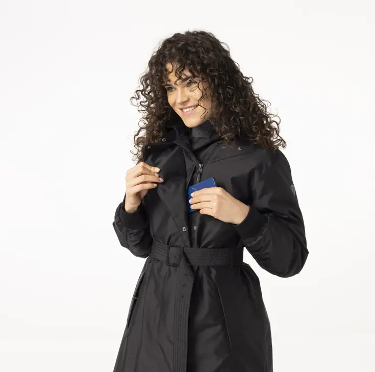 Trench Coat Puff - Regenjas dames