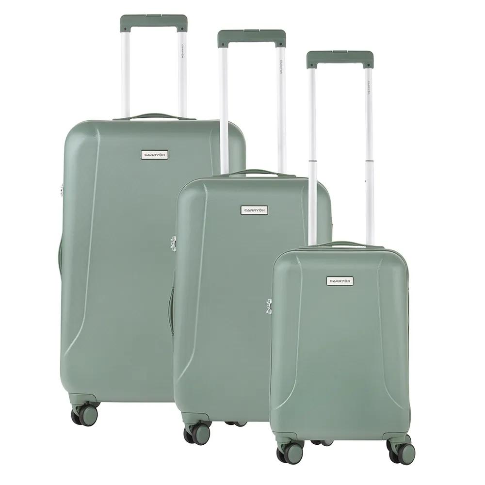 Carryon  Skyhopper Trolleyset 3PCS TSA olive  Groen main product image