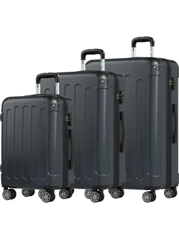 TRVLMORE Kofferset - 3 Delig - 45L