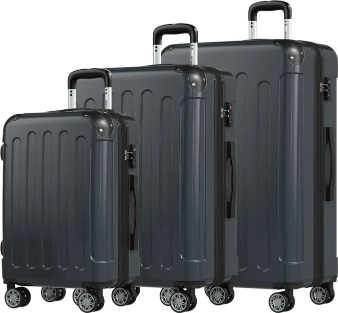 TRVLMORE Kofferset - 3 Delig - 45L
