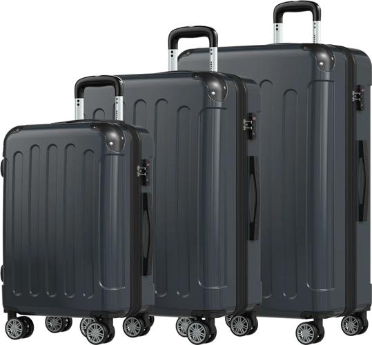TRVLMORE Kofferset - 3 Delig - 45L
