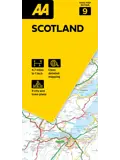 Wegenkaart 9 Scotland