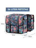 Dubbele Fietstassen 36L