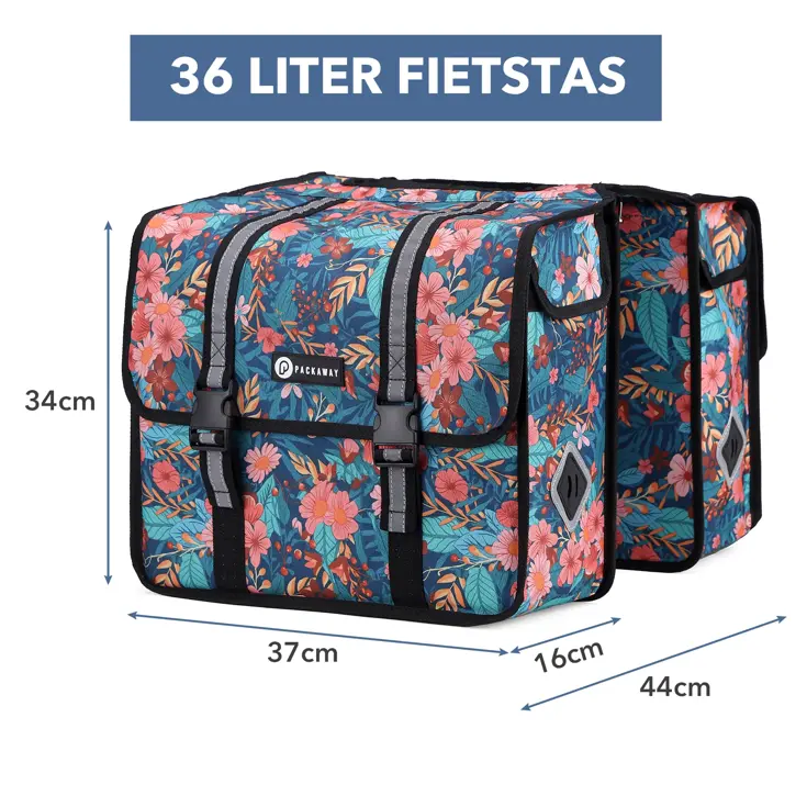 Dubbele Fietstassen 36L