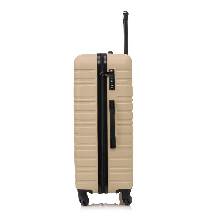 Reiskoffer M ABS 74L met TSA-slot en 360° wielen