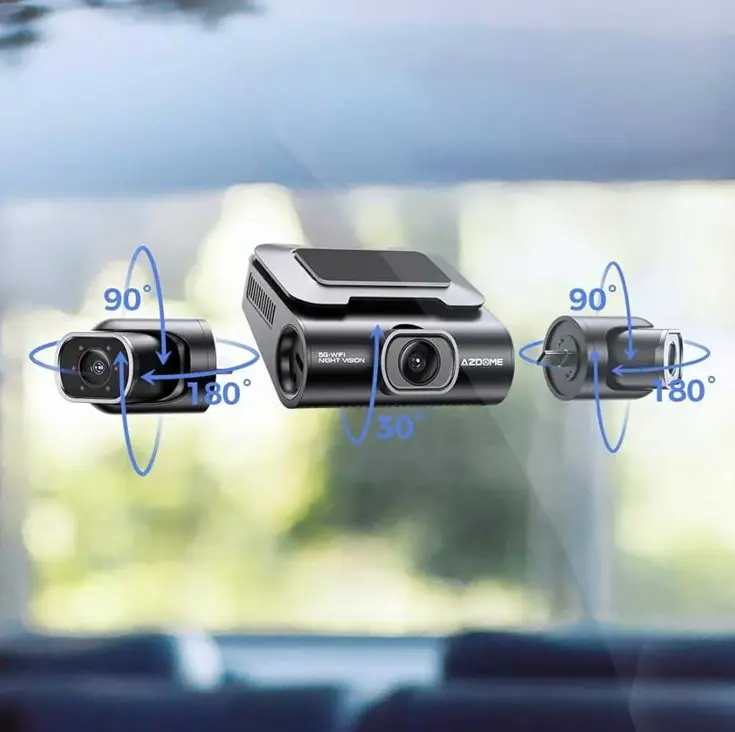 M660 4CH 128gb 2K Wifi GPS 360 graden dashcam