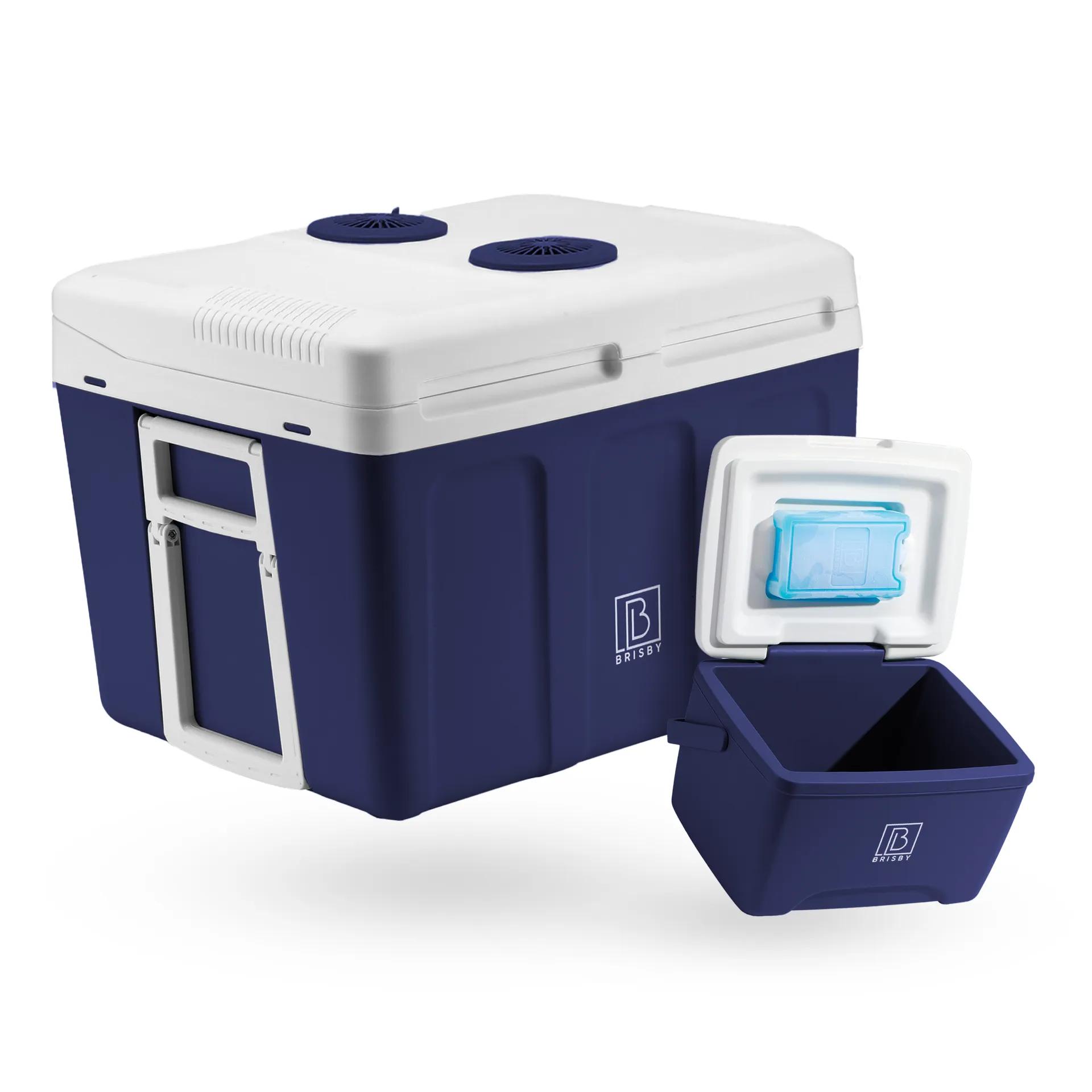 Brisby  Elektrische Koelbox  40L  Blauw