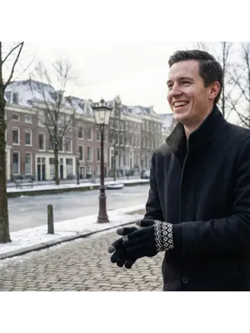 Touchscreen Handschoenen Winter - Zwart