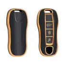 Dutch Shield Sleutelhoesje  Porsche goud B3