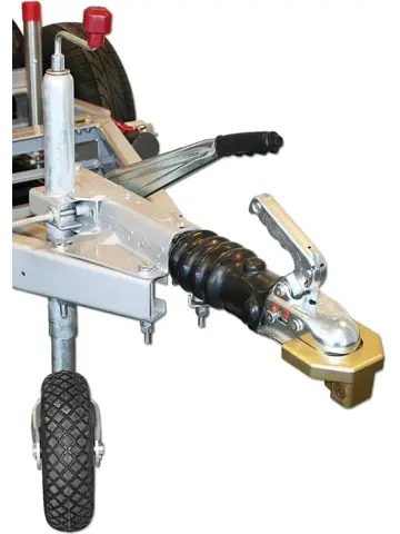 Koppelingsslot - 4,8 t/m 6,1 cm Breed - Geel