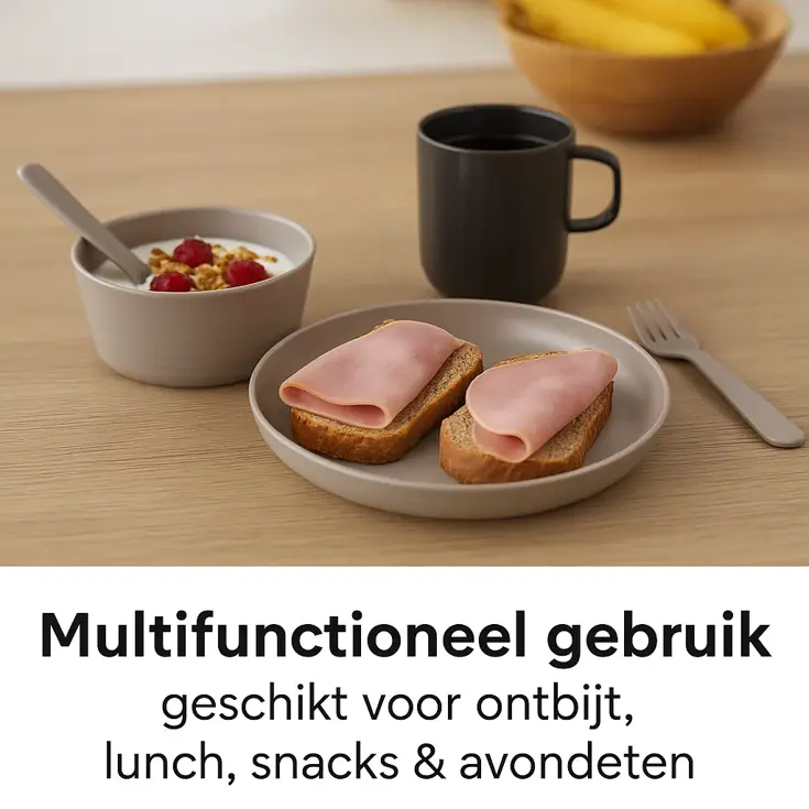 Serviesset 24-delig - Picknickset