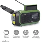 Noodradio – DAB+ / FM – Opwindbaar & Batterijen