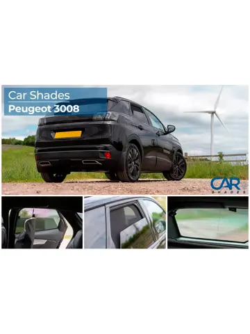 Peugeot 3008 II 2016 - Zonneschermen - Car Shades