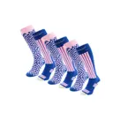 Poederbaas - 6 paar - Dames - Skisokken