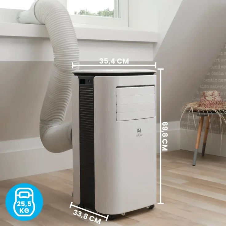 RM AIRPlus Mobiele Airco - 9000BTU