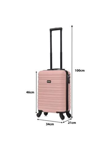 Reiskoffer XS ABS 29L met TSA-slot en 360° wielen