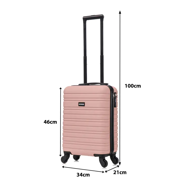Reiskoffer XS ABS 29L met TSA-slot en 360° wielen