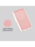 TPU Sleutelhoesje voor Mitsubishi roze crystal A4