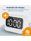 FM Klokradio Bluetooth Dual Alarm