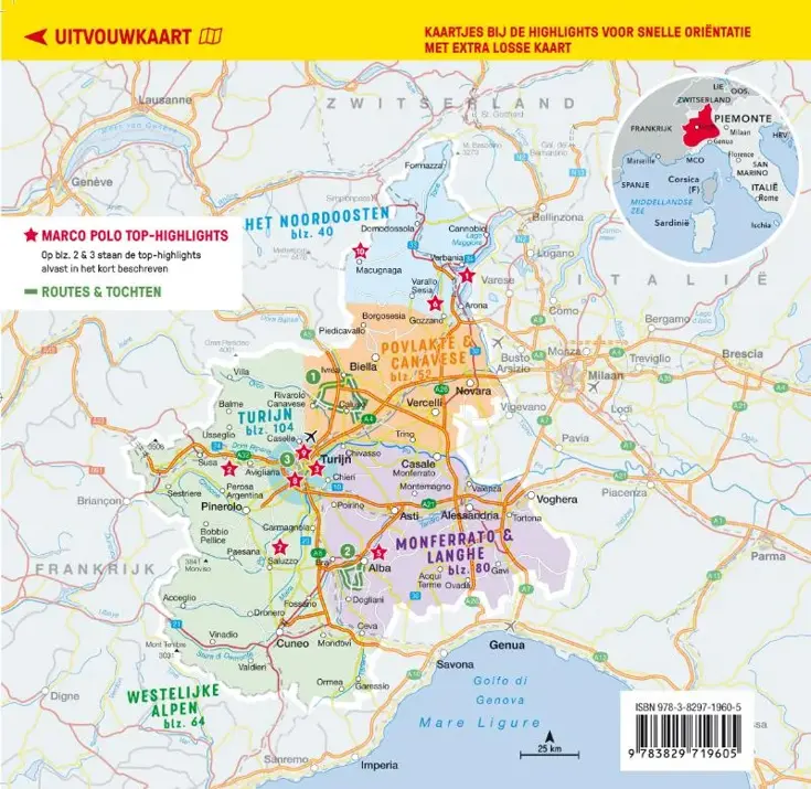 Marco Polo reisgids Piemonte & Turijn